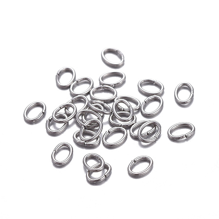 Tarnish Resistant 304 Stainless Steel Jump Rings A-STAS-F221-40P-I-1