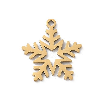 Christmas 201 Stainless Steel Pendants STAS-S157-02F-G-1