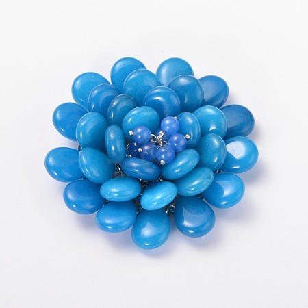 Dyed Jade Cabochons G-N0035-10-1