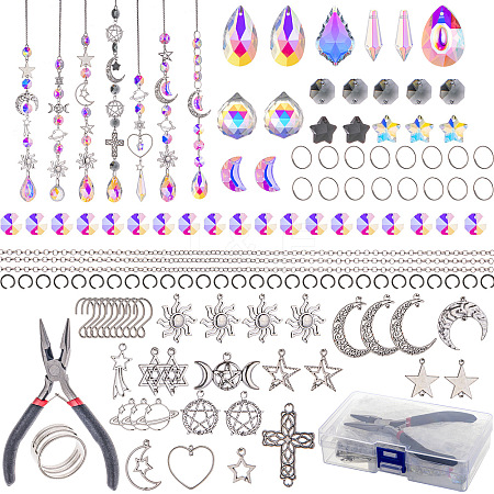 DIY Sun Catcher Making Material Kit PW-WG2B999-01-1