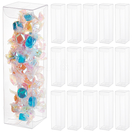 Rectangle PVC Packaging Boxes CON-WH0099-30B-1