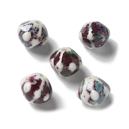 Handmade Porcelain Beads PORC-L080-A04-1