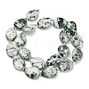 Natural Tree Agate Beads Strands G-NH0068-01-3