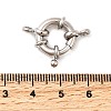 Brass Spring Ring Clasps KK-D407-01P-D-3