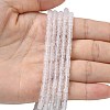 Natural Quartz Crystal Heishi Beads Strands G-A299-A07-01-2