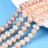 Natural Cultured Freshwater Pearl Beads Strands PEAR-N013-06M-1