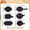 24Pcs 6 Styles Miniature Pot AJEW-GO0002-39-2