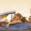 Gorgecraft 3 Styles Rainbow Color Laser PET Cartoon Self Adhesive Car Stickers DIY-GF0007-84A-5