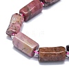 Natural Rhodonite Beads Strands G-O170-147-3