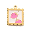 304 Stainless Steel Pendants STAS-A114-03G-02-1