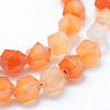 Natural Carnelian Beads Strands G-F523-31-8mm-3