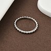 925 Streling Silver Plain Band Rings RJEW-P164-01B-P-2