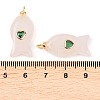 Natural Rose Quartz Pendants X-G-Z134-06G-04-3