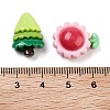 Opaque Resin Decoden Cabochons RESI-H165-12-3