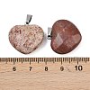 Natural Gemstone Pendants G-A281-02P-06-3