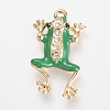 Enamel Style Alloy Pendants X-ENAM-S108-224A-1