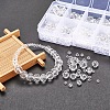 710Pcs Transparent Faceted Rondelle Glass Beads DIY-YW0003-11-7