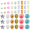210Pcs 8 Styles Transparent Acrylic Beads OACR-YW0003-22-2