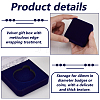 Velvet Badge Storage Gift Boxes CON-WH0092-78A-02-4