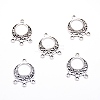 Tibetan Style Alloy Chandelier Components Links PALLOY-WH0085-72-1