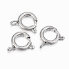 Non-Tarnish 304 Stainless Steel Smooth Surface Spring Ring Clasps LS-X-STAS-H396-C-02P-1