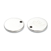 Non-Tarnish 304 Stainless Steel Charms X-STAS-P280-11P-2