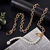Yilis Handmade Alloy Link Chains LCHA-YS0001-01-7