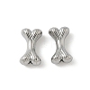 304 Stainless Steel Beads STAS-F320-14B-P-1