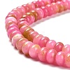 Dyed Natural White Jade Beads Strands G-G107-A02-01-4