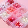 376Pcs 12 Style Transparent & Opaque & Imitation Jelly Acrylic & ABS Plastic Imitation Pearl Beads DIY-FS0003-34-3