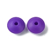 Rondelle Food Grade Eco-Friendly Silicone Focal Beads SIL-F003-07C-3