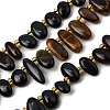 Natural Tiger Eye Beads Strands G-Z091-A15-2
