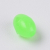 Plastic Luminous Glow Fishing Beads FIND-WH0075-40D-1