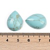 Dyed Synthetic Turquoise Cabochons G-H094-01A-23-3