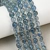 Natural Blue Fluorite Beads Strands GG-CBAF158-6mm-1