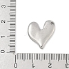 304 Stainless Steel Heart Pendants STAS-R162-01P-03-3