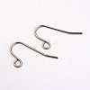 Tarnish Resistant 316L Surgical Stainless Steel Earring Hooks X-STAS-G229-08P-02-1