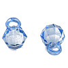 Transparent Acrylic Pendants MACR-S373-125-B10-3