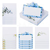 80 Sheets 4 Styles Rectangle Paper Table Place Cards AJEW-TA0003-61-2