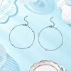 304 Stainless Steel Cross Link Anklets AJEW-AN00722-01-1