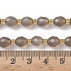 Natural Gray Agate Beads Strands G-F809-A31-01-5