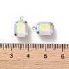 Rhinestone Pendants LS-RGLA-P038-02P-08-3