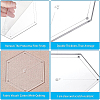 Acrylic Transparent Pressure Plate DIY-BC0001-51-5