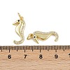 Brass Micro Pave Cubic Zirconia Pendants KK-A269-04B-G-3