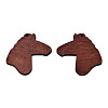 Eco-Friendly Cowhide Leather Big Pendants FIND-N049-20E-3