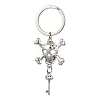 Alloy Skull Pendant Keychain KEYC-JKC00896-1