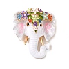 Retro Alloy Enamel Brooch JEWB-K018-29KCG-1