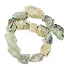 Raw Rough Natural Prehnite Beads Strands LS-G-P528-A05-01A-5