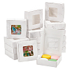 Marble Print Paper Candy Storage Box CON-WH0084-92A-1