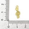 Brass Micro Pave Clear Cubic Zirconia Pendants KK-L238-23G-3